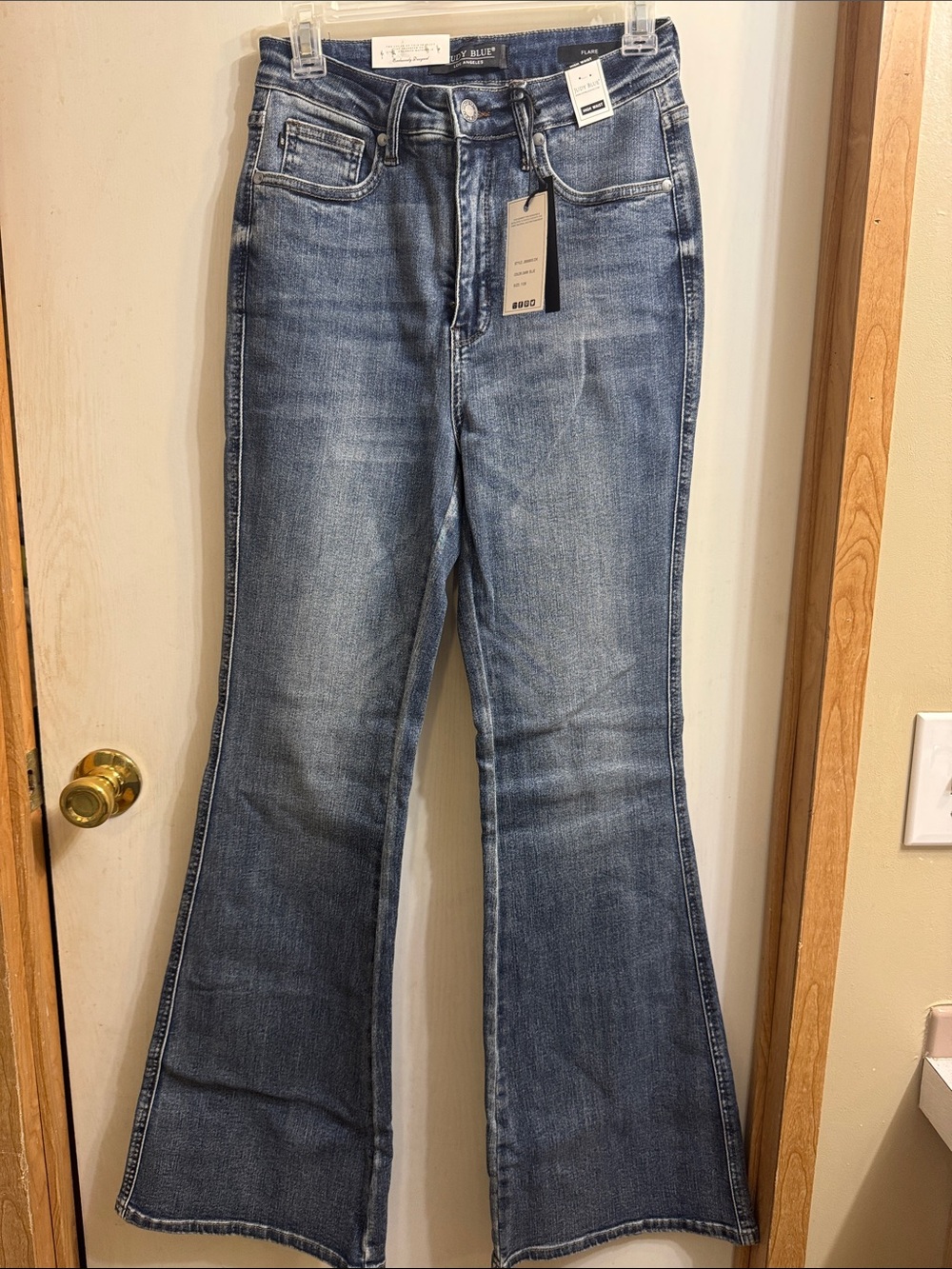 Judy Blue Medium Blue Flare Jeans